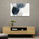 Abstract Minimalist Landscape Artwork With Overlapping Ovals 1