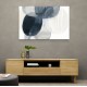Abstract Minimalist Landscape Artwork With Overlapping Ovals 1