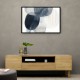 Abstract Minimalist Landscape Artwork With Overlapping Ovals 1