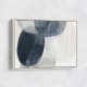 Abstract Minimalist Landscape Artwork With Overlapping Ovals 1