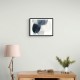 Abstract Minimalist Landscape Artwork With Overlapping Ovals 1