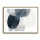 Abstract Minimalist Landscape Artwork With Overlapping Ovals 1