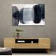 Abstract Minimalist Landscape Artwork With Overlapping Ovals 2