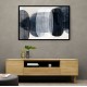 Abstract Minimalist Landscape Artwork With Overlapping Ovals 2