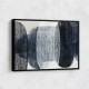 Abstract Minimalist Landscape Artwork With Overlapping Ovals 2