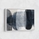 Abstract Minimalist Landscape Artwork With Overlapping Ovals 2