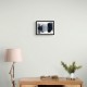 Abstract Minimalist Landscape Artwork With Overlapping Ovals 2