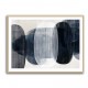 Abstract Minimalist Landscape Artwork With Overlapping Ovals 2