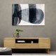Abstract Minimalist Landscape Artwork With Overlapping Ovals 3