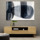 Abstract Minimalist Landscape Artwork With Overlapping Ovals 3