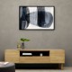 Abstract Minimalist Landscape Artwork With Overlapping Ovals 3