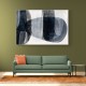 Abstract Minimalist Landscape Artwork With Overlapping Ovals 3