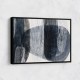 Abstract Minimalist Landscape Artwork With Overlapping Ovals 3