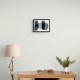 Abstract Minimalist Landscape Artwork With Overlapping Ovals 3