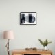 Abstract Minimalist Landscape Artwork With Overlapping Ovals 3