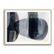 Abstract Minimalist Landscape Artwork With Overlapping Ovals 3