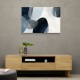Abstract Minimalist Landscape Artwork With Overlapping Ovals 5