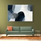 Abstract Minimalist Landscape Artwork With Overlapping Ovals 5