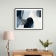 Abstract Minimalist Landscape Artwork With Overlapping Ovals 5