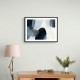Abstract Minimalist Landscape Artwork With Overlapping Ovals 5