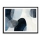 Abstract Minimalist Landscape Artwork With Overlapping Ovals 5