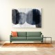 Abstract Minimalist Landscape Artwork With Overlapping Ovals 6