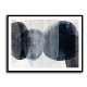Abstract Minimalist Landscape Artwork With Overlapping Ovals 6