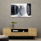Abstract Minimalist Landscape Artwork With Overlapping Ovals 7