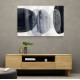 Abstract Minimalist Landscape Artwork With Overlapping Ovals 7