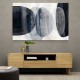Abstract Minimalist Landscape Artwork With Overlapping Ovals 7