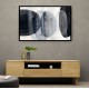 Abstract Minimalist Landscape Artwork With Overlapping Ovals 7