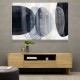 Abstract Minimalist Landscape Artwork With Overlapping Ovals 7