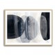 Abstract Minimalist Landscape Artwork With Overlapping Ovals 7