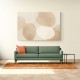 Minimalist Abstract Art Featuring Large Soft Edged  62