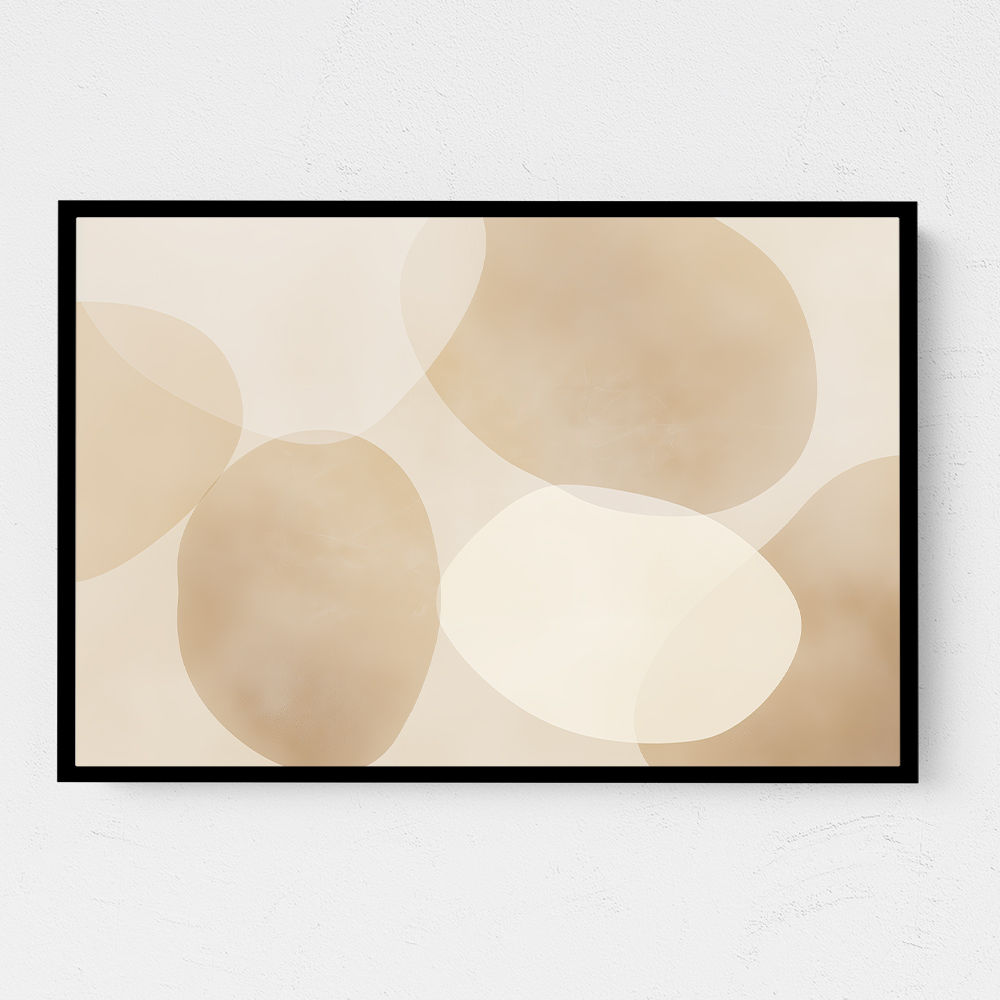 Minimalist Abstract Art Featuring Large Soft Edged  62