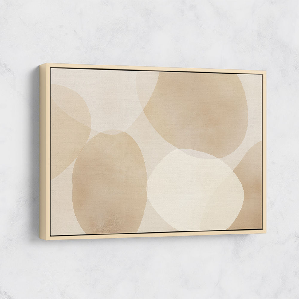 Minimalist Abstract Art Featuring Large Soft Edged  62