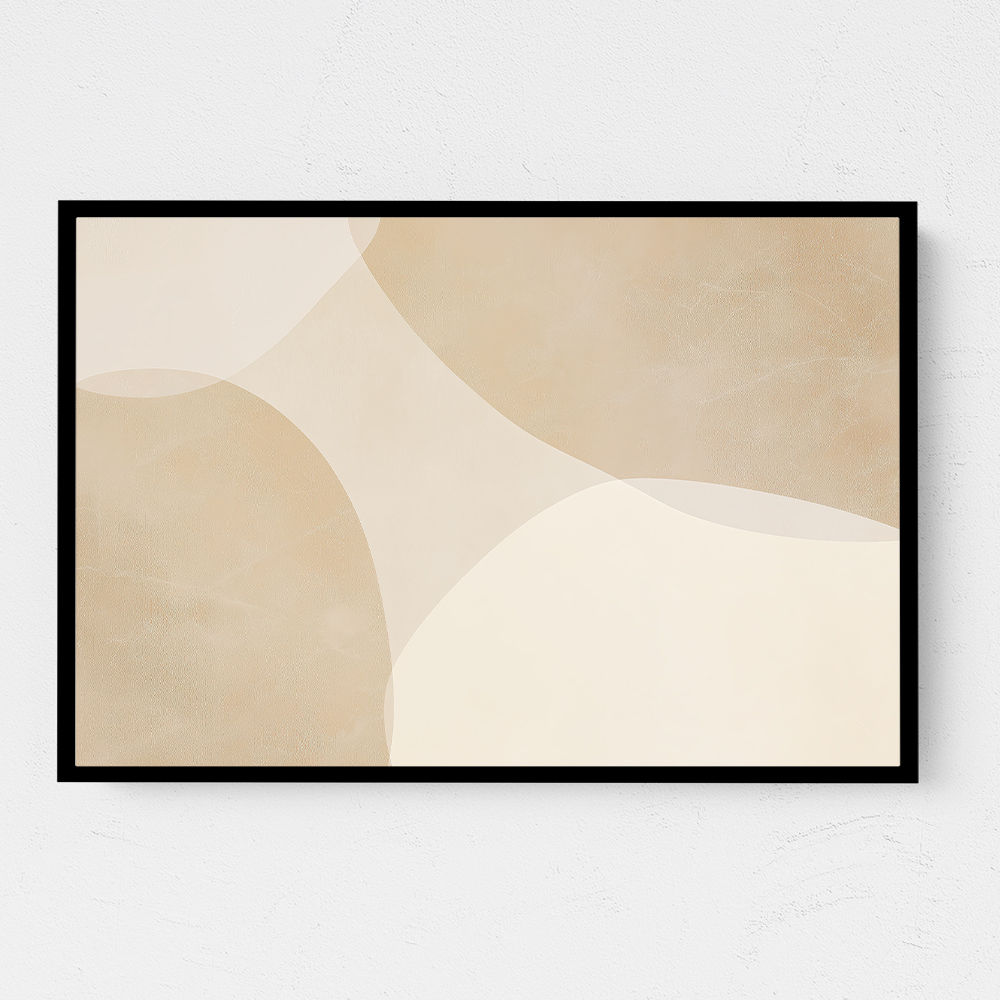 Minimalist Abstract Art Featuring Large Soft Edged  65