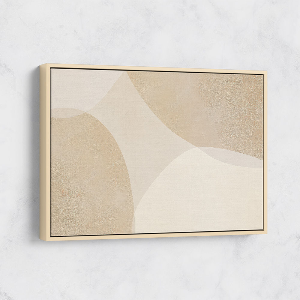 Minimalist Abstract Art Featuring Large Soft Edged  65