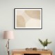Minimalist Abstract Art Featuring Large Soft Edged  65