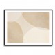 Minimalist Abstract Art Featuring Large Soft Edged  65