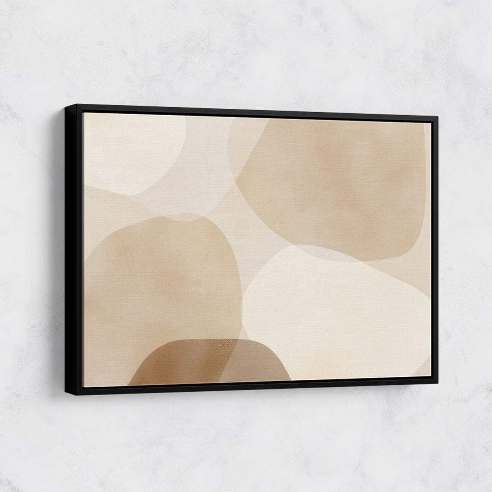 Minimalist Abstract Art Featuring Large Soft Edged  69