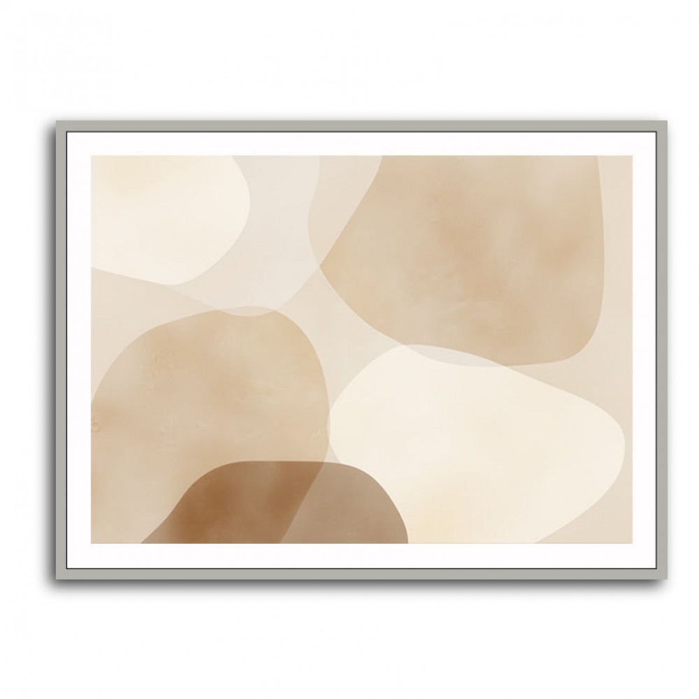 Minimalist Abstract Art Featuring Large Soft Edged  69