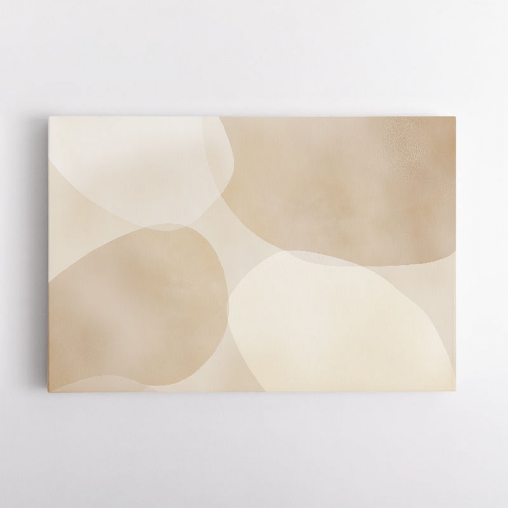 Minimalist Abstract Art Featuring Large Soft Edged  71