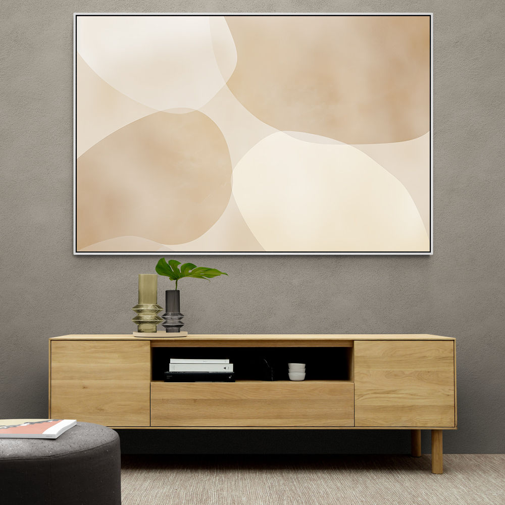 Minimalist Abstract Art Featuring Large Soft Edged  71