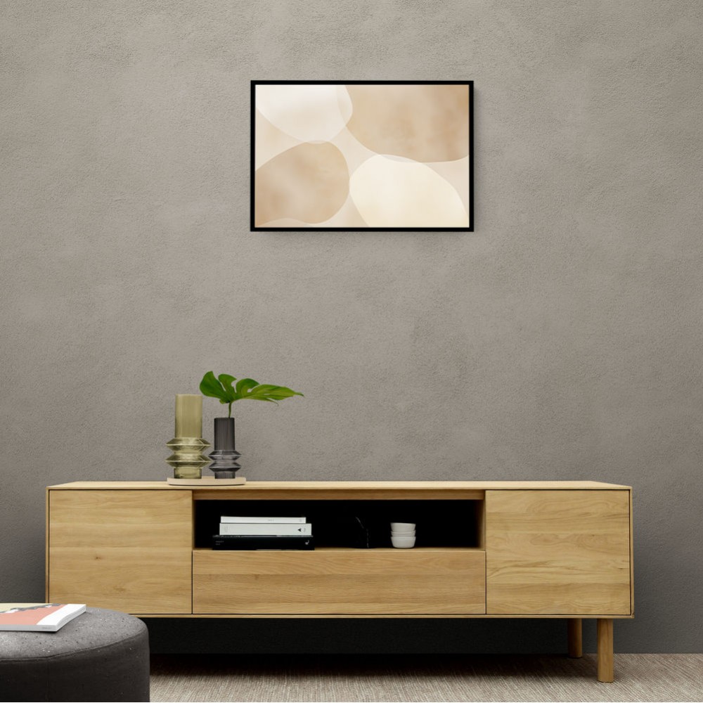 Minimalist Abstract Art Featuring Large Soft Edged  71