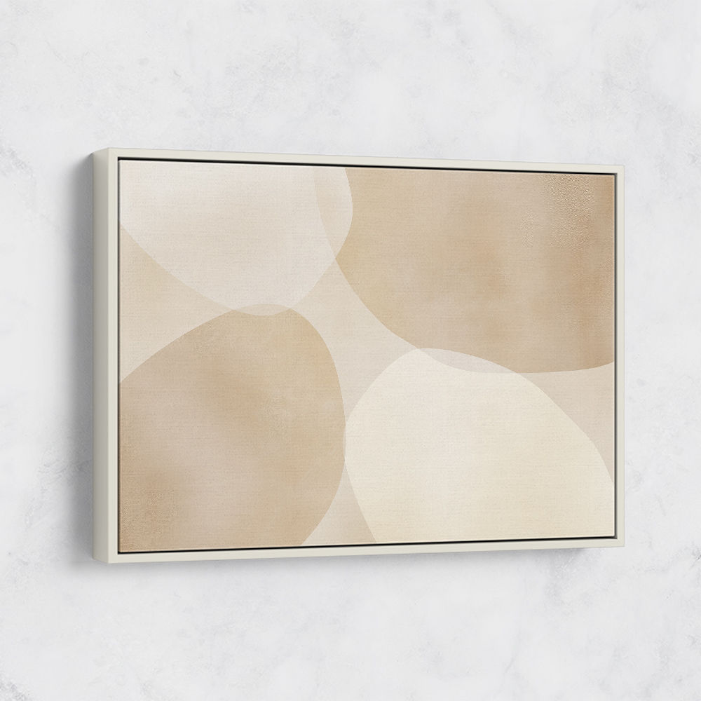 Minimalist Abstract Art Featuring Large Soft Edged  71