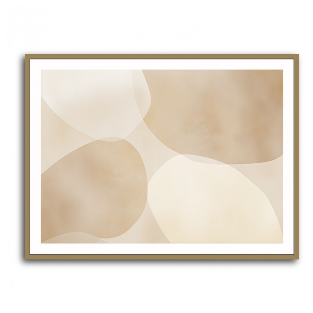 Minimalist Abstract Art Featuring Large Soft Edged  71