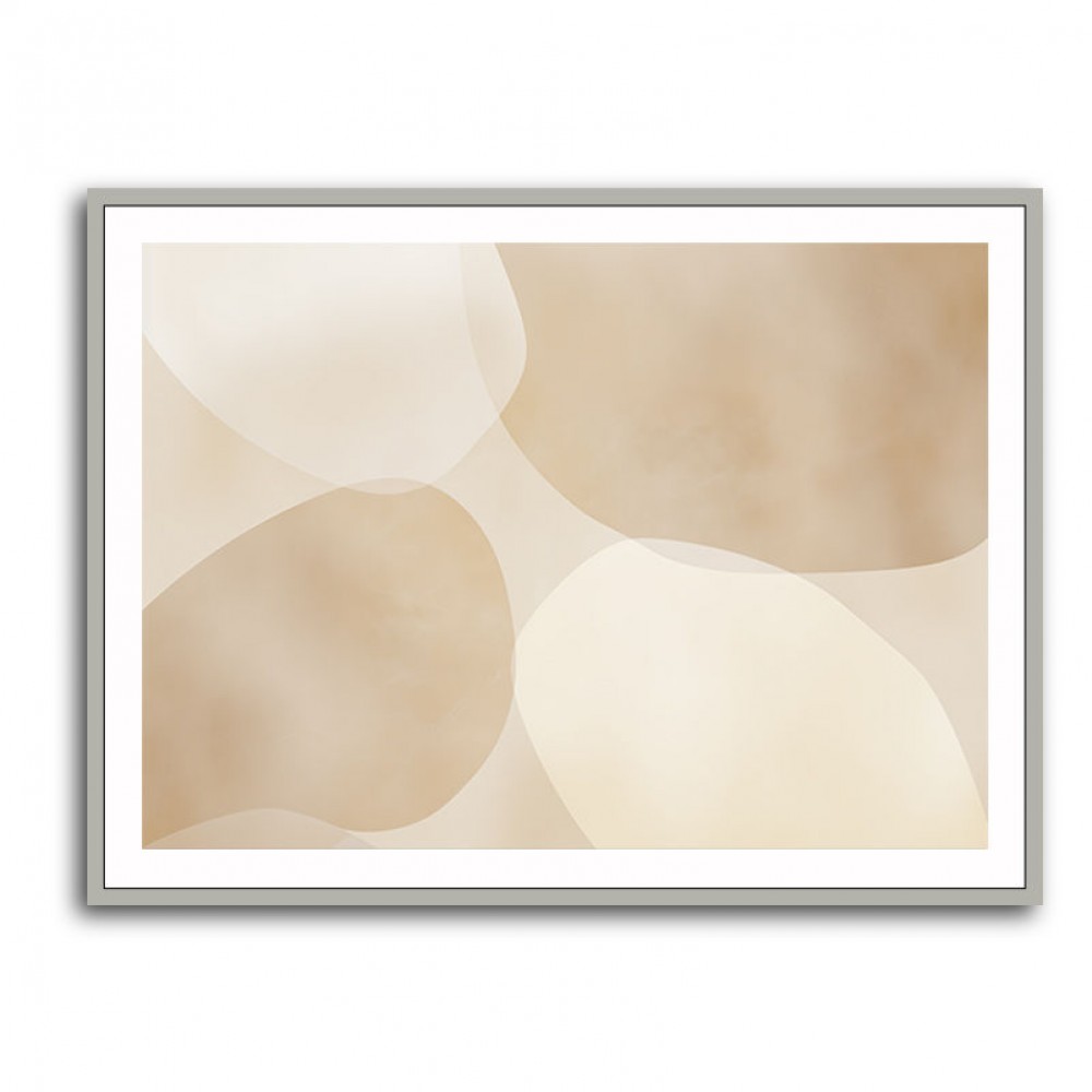 Minimalist Abstract Art Featuring Large Soft Edged  71