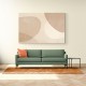 Minimalist Abstract Art Featuring Large Soft Edged  72