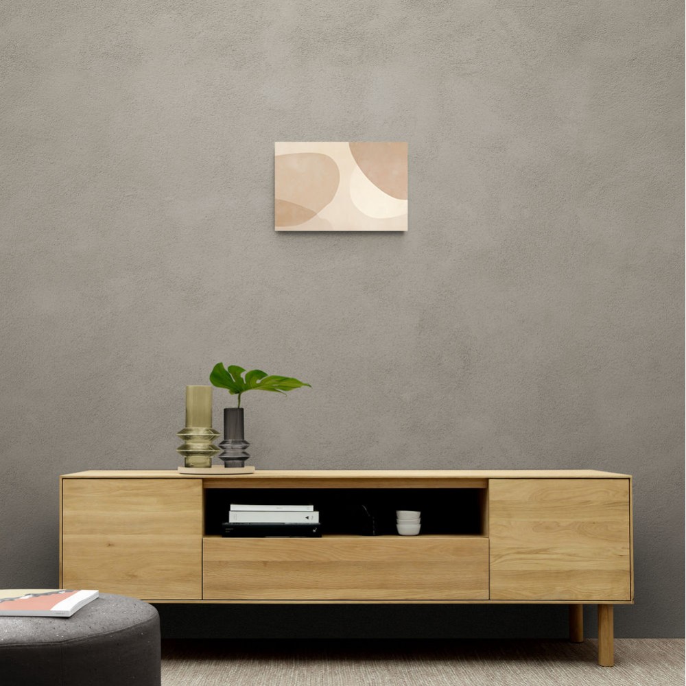 Minimalist Abstract Art Featuring Large Soft Edged  72